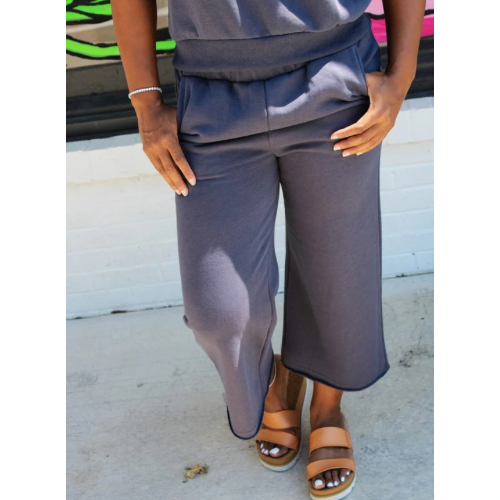 Navy Ease Elastic Waist Joggers