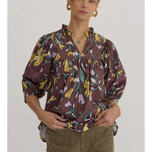 Floral Flirt Blouse