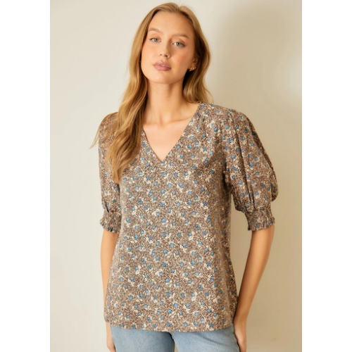 Elegant Sleeves Top