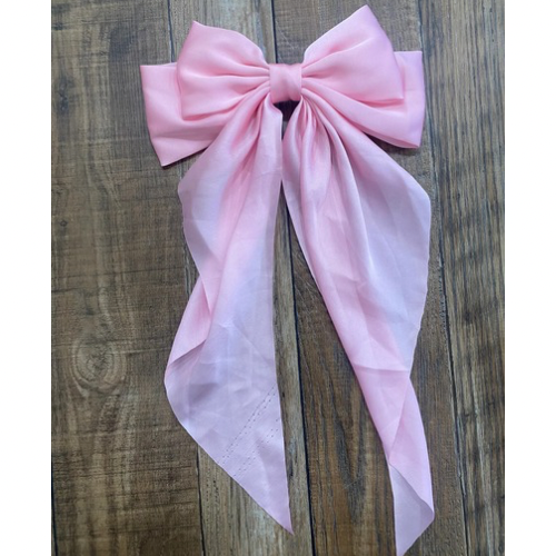 Satin Elegance Bow Scarf