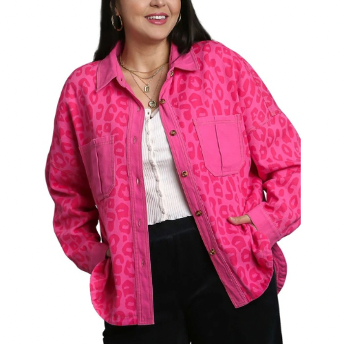 Umgee Animal Print Shacket
