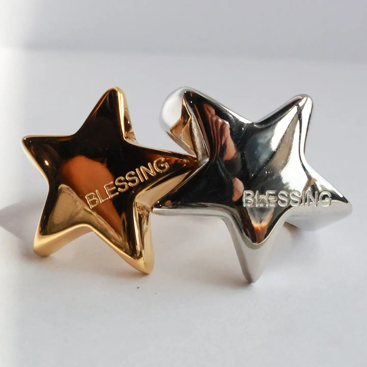 Blessing Star Waterproof Ring | Gold