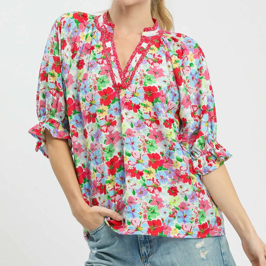 Bloom Burst Top