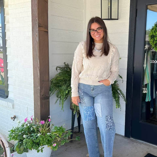 Boho Blues Jean
