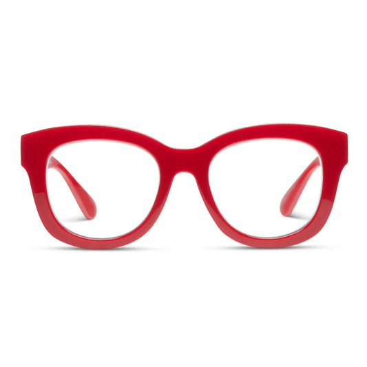 Center Stage Focus (Blue Light) Readers- Red