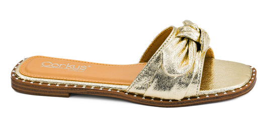 Corkys: Gold Crinkle Metallic