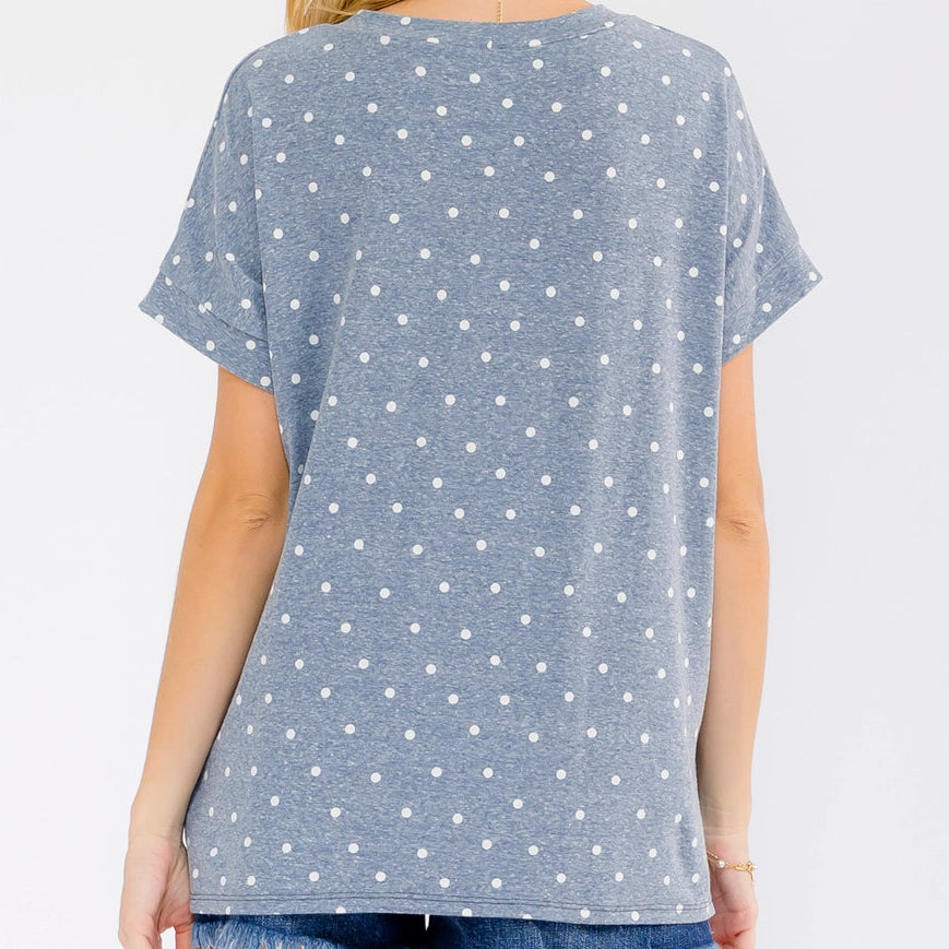 Classic & Cute Polka Dot Top