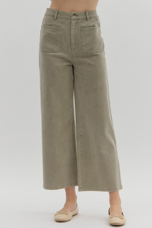 Clean Line Wide Leg
