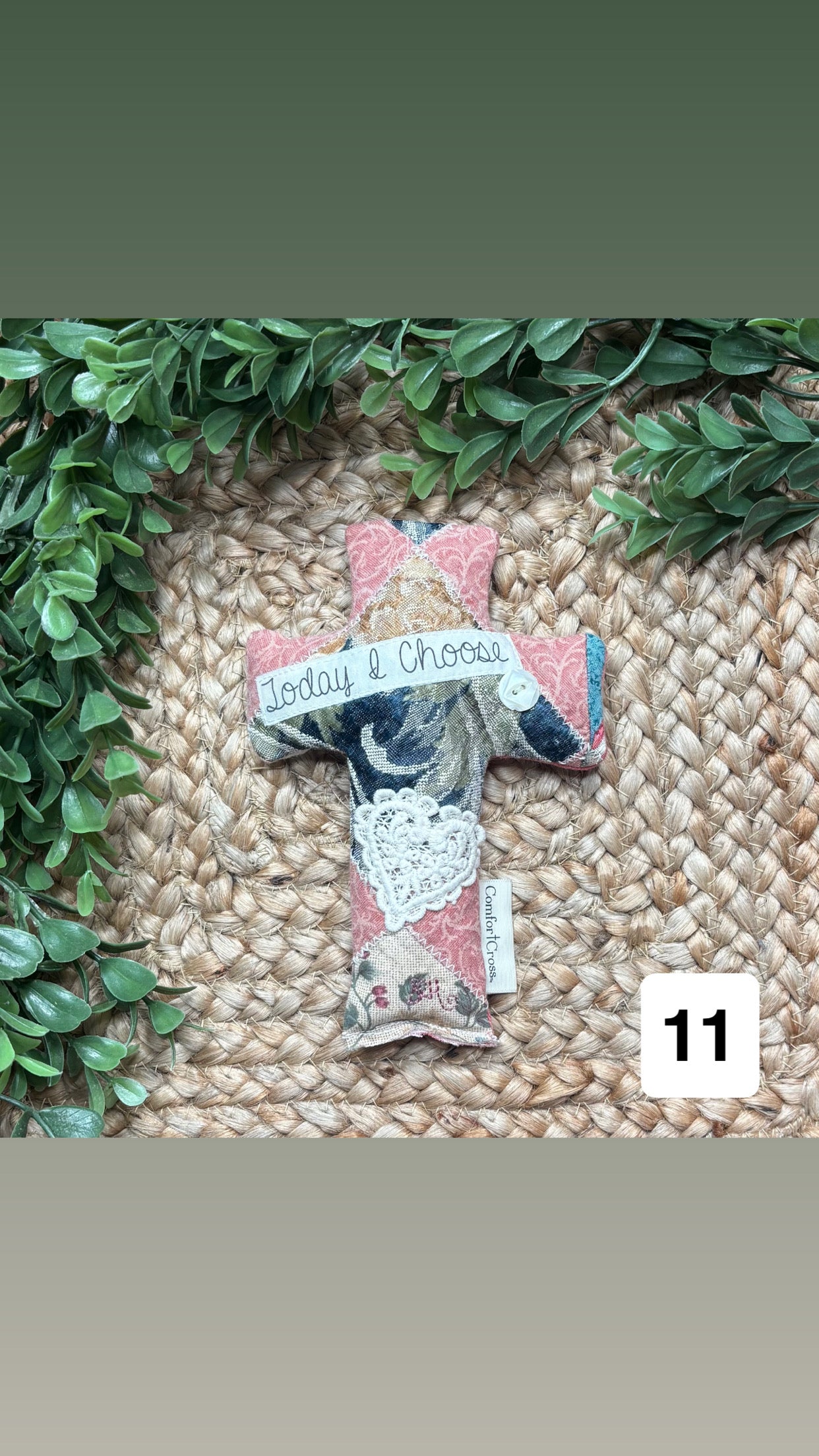 Comfort Cross- Microwavable and Weighted (Lavender Scented)