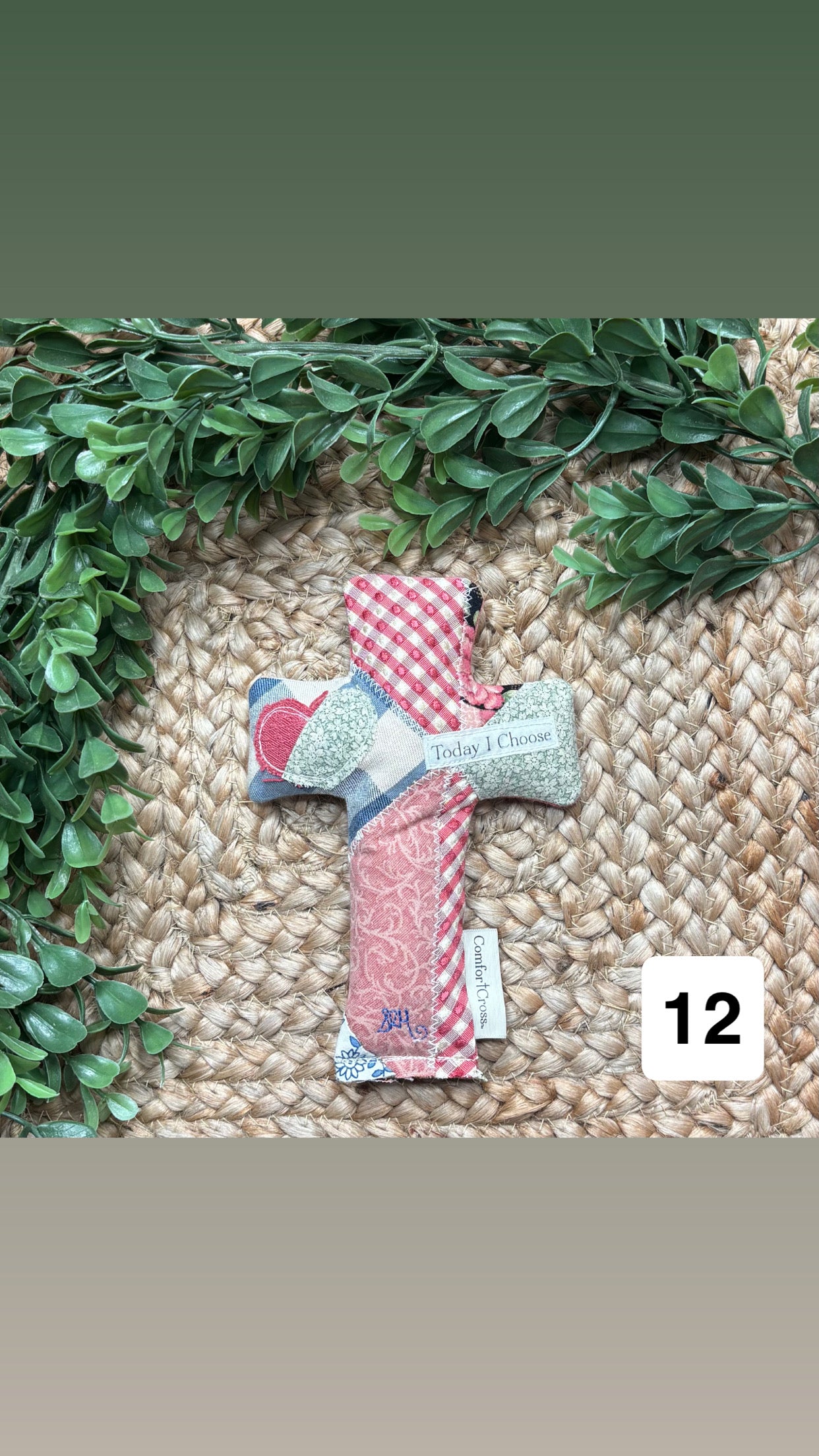 Comfort Cross- Microwavable and Weighted (Lavender Scented)