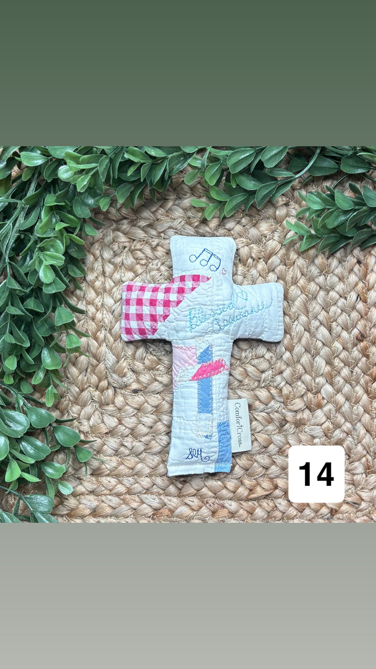 Comfort Cross- Microwavable and Weighted (Lavender Scented)