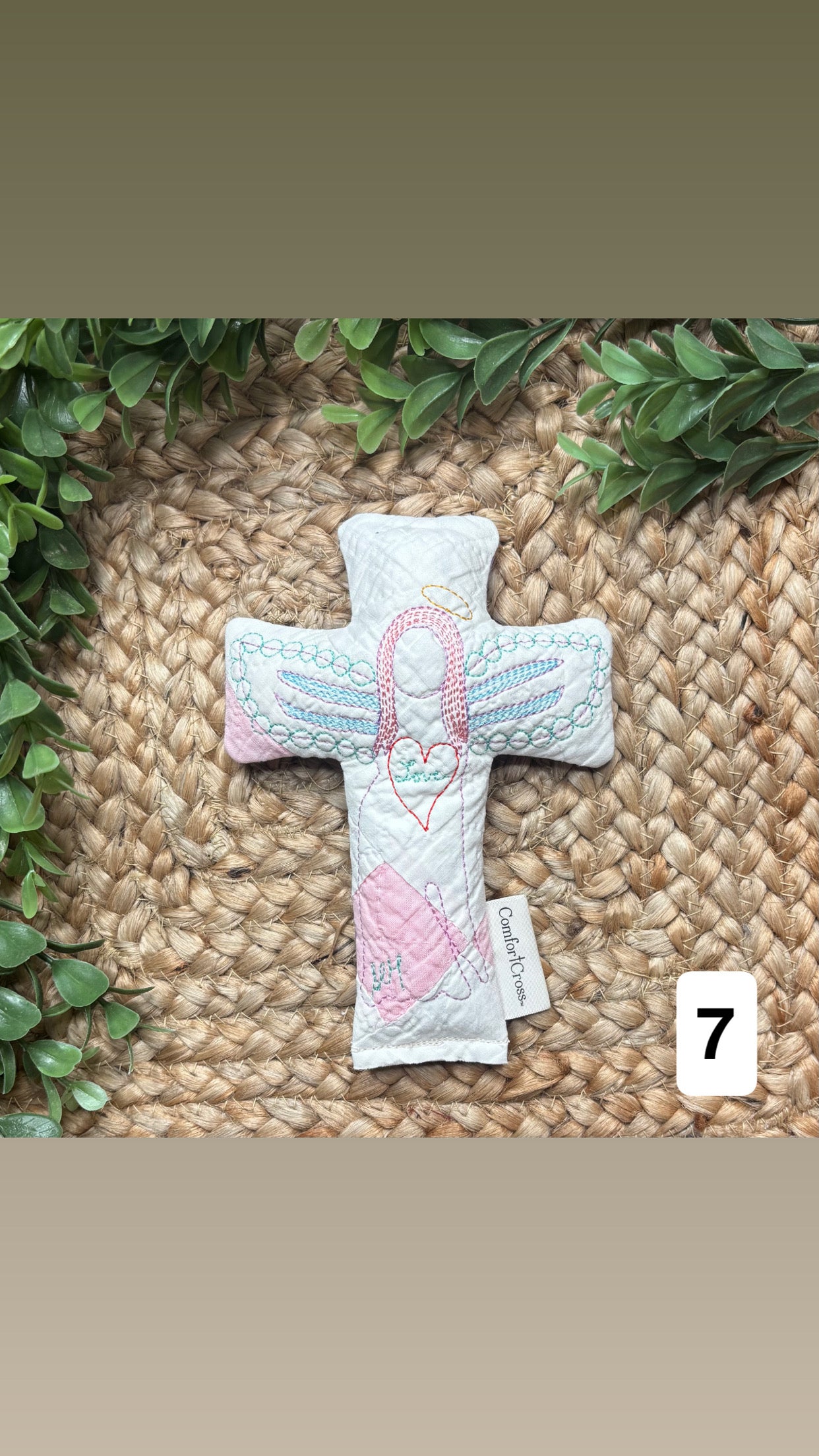 Comfort Cross- Microwavable and Weighted (Lavender Scented)