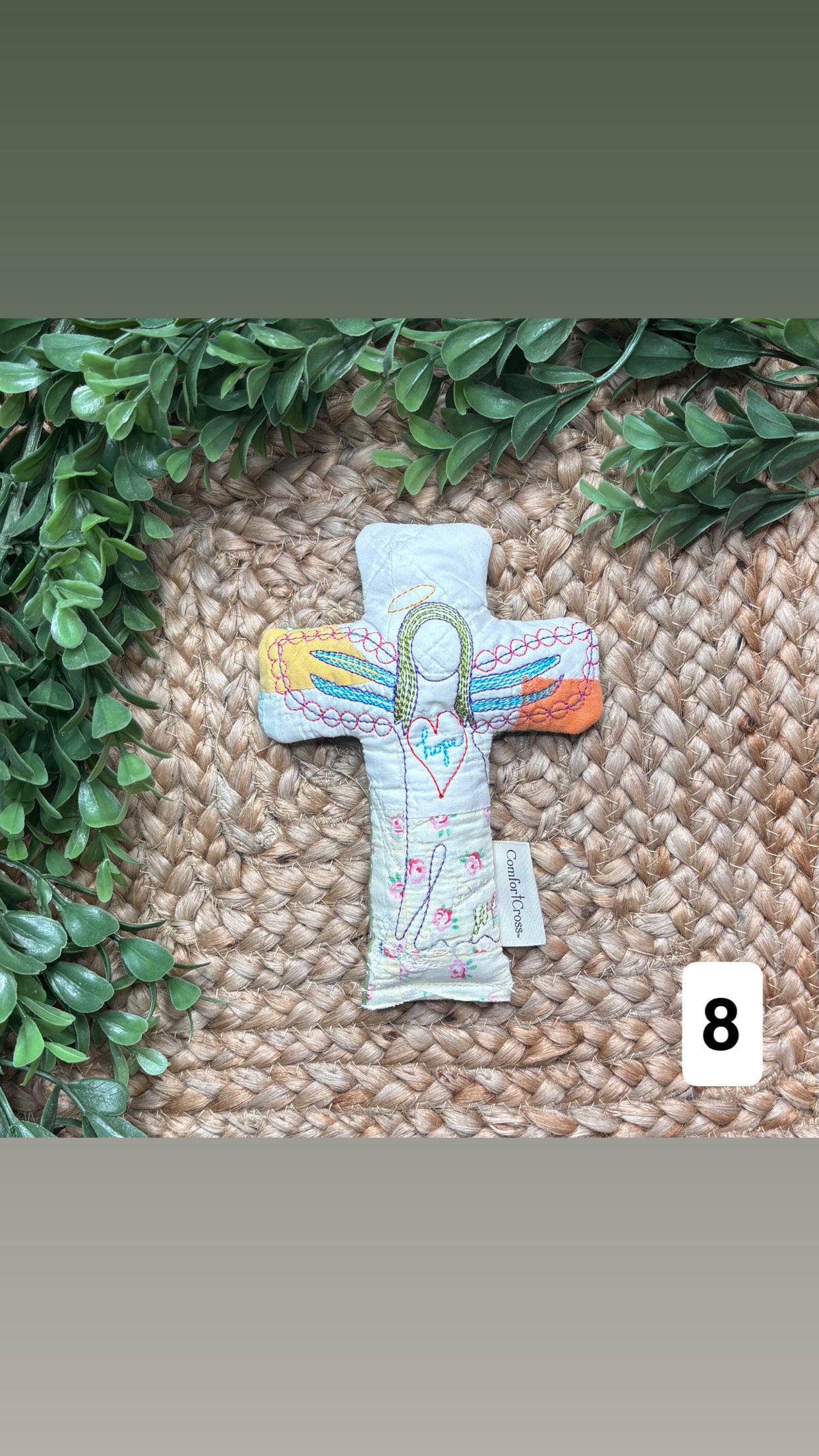 Comfort Cross- Microwavable and Weighted (Lavender Scented)