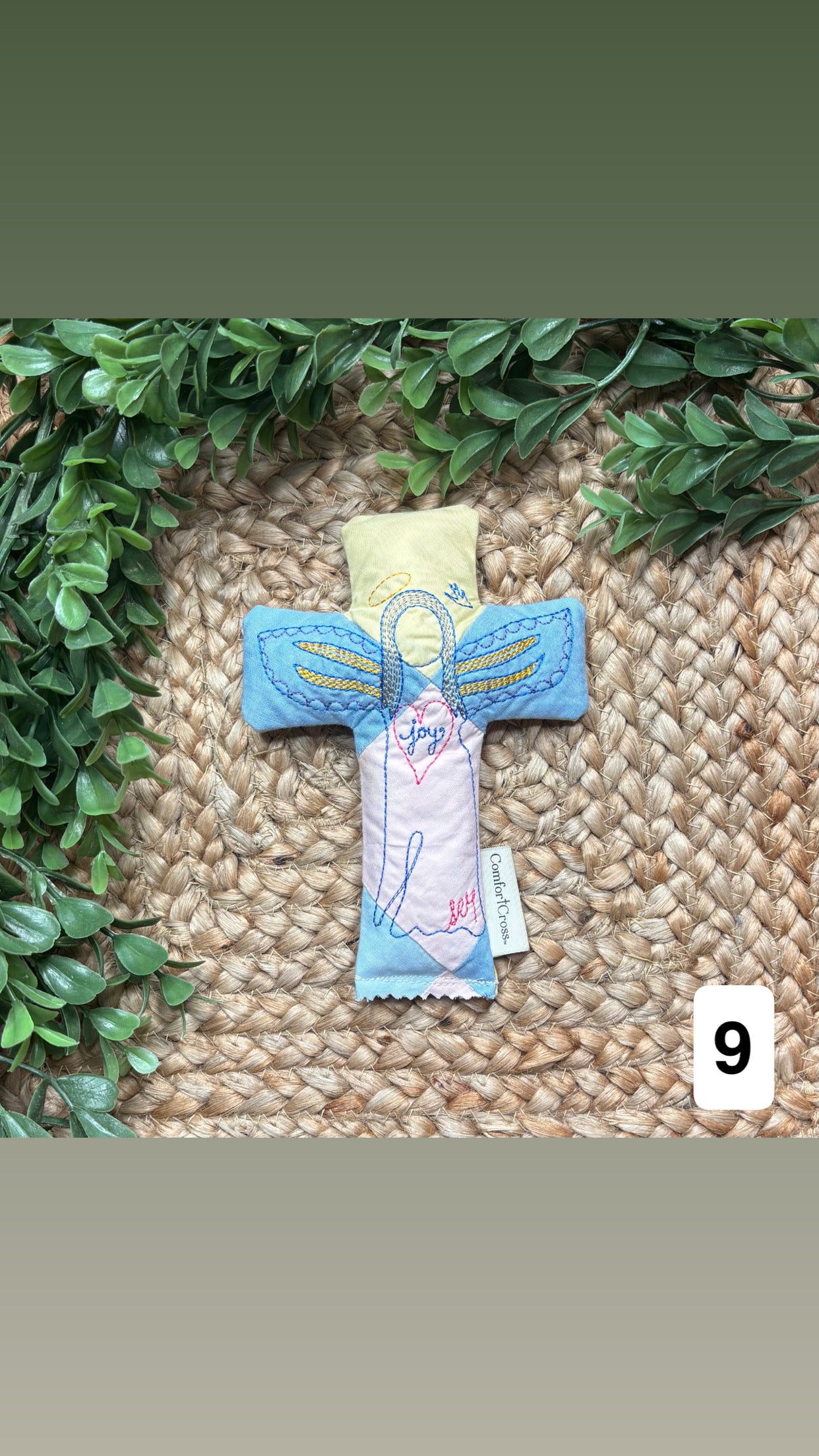 Comfort Cross- Microwavable and Weighted (Lavender Scented)