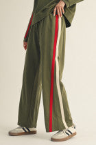 Contrast & Cozy- Pants