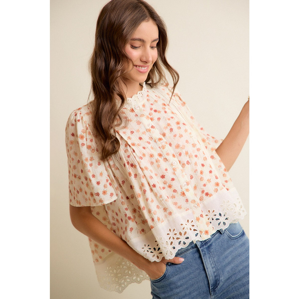 Blush Bloom Eyelet