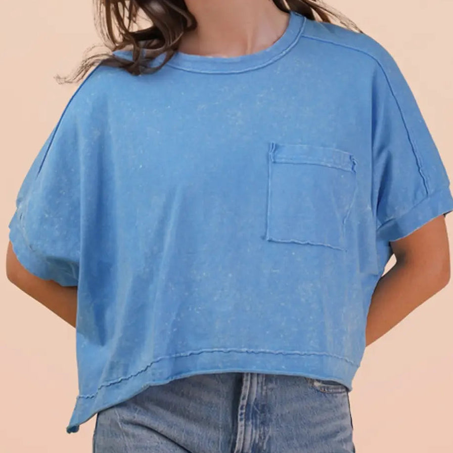 Daily Darling Tee- Blue