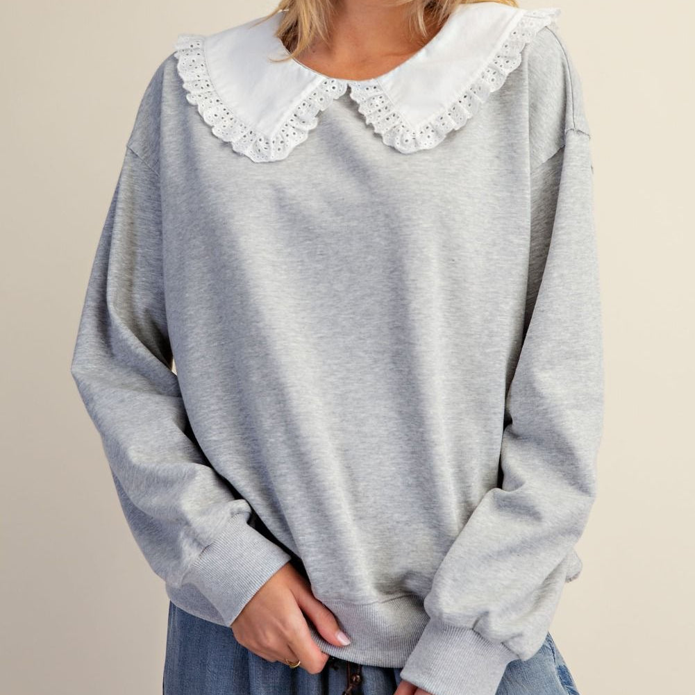 Darling Collar Sweatshirt