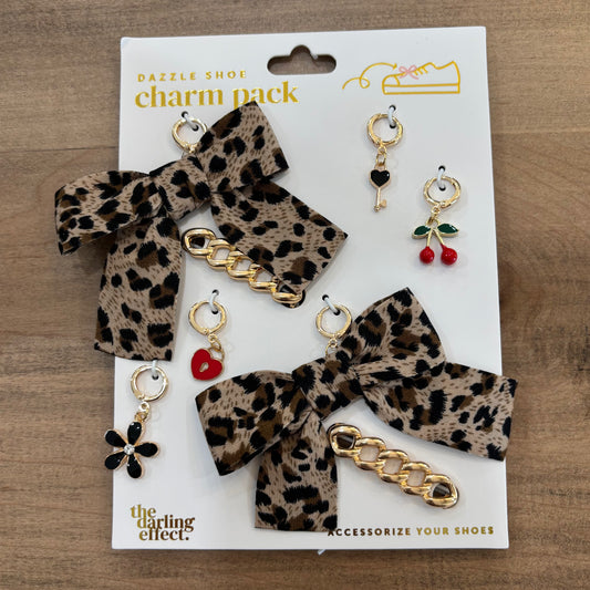 Dazzle Shoe Charm Pack- Wild & Free