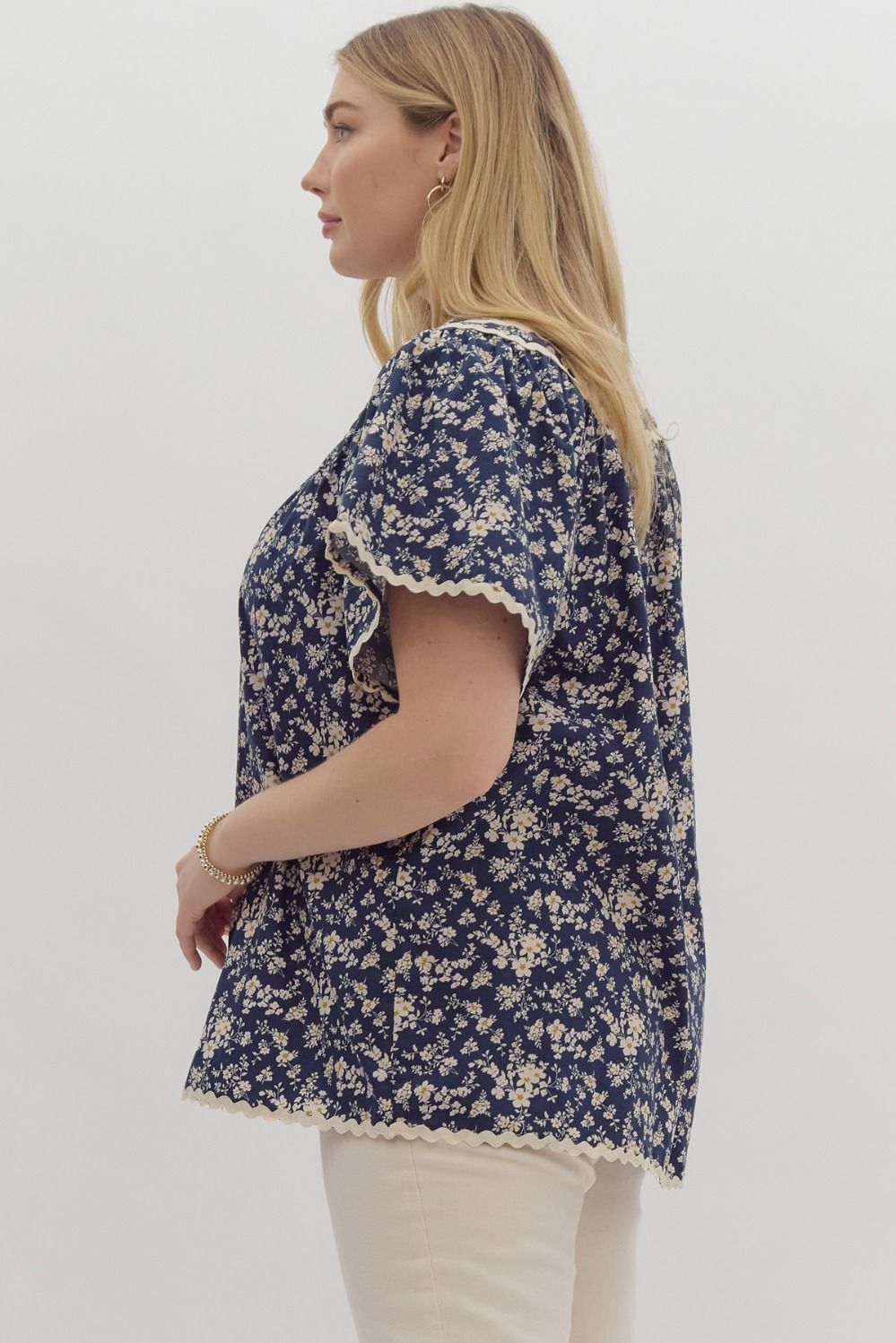 Delicate Blooms Blouse