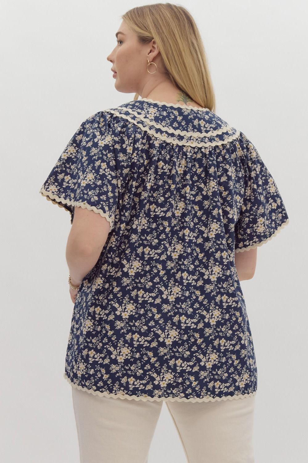 Delicate Blooms Blouse