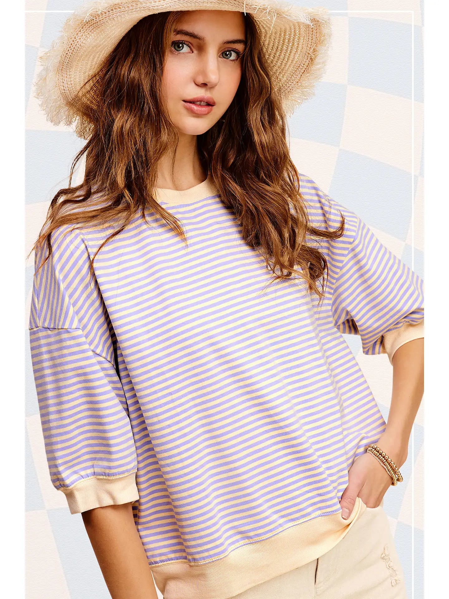 Delores Top- Lavender