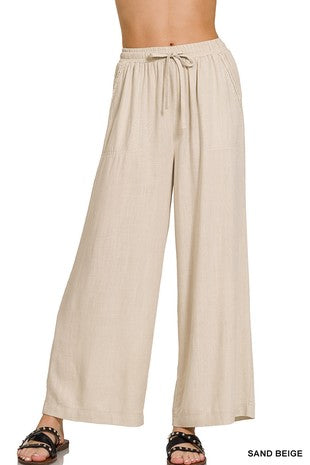 EMMA LINEN PANTS