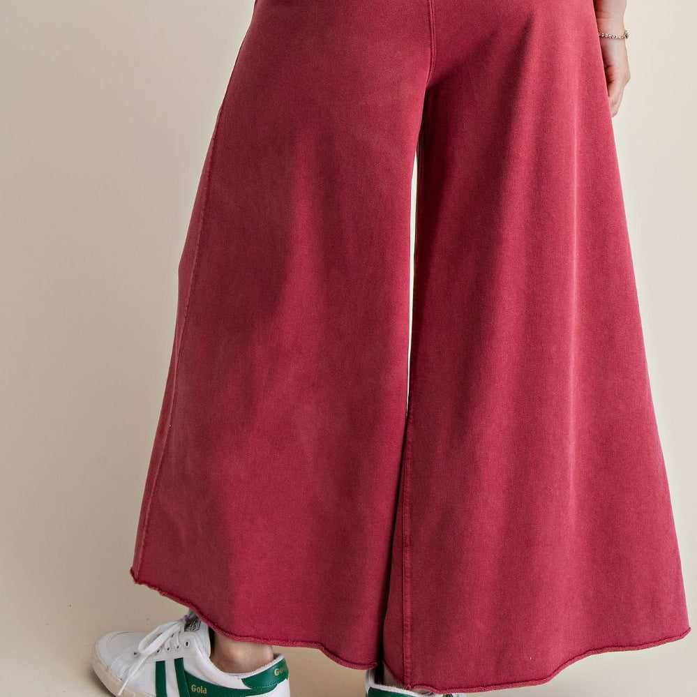 Easel Pants| BOHO Red