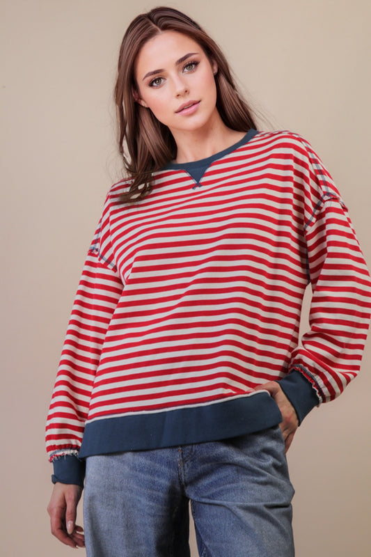 Easy Stripe Pullover