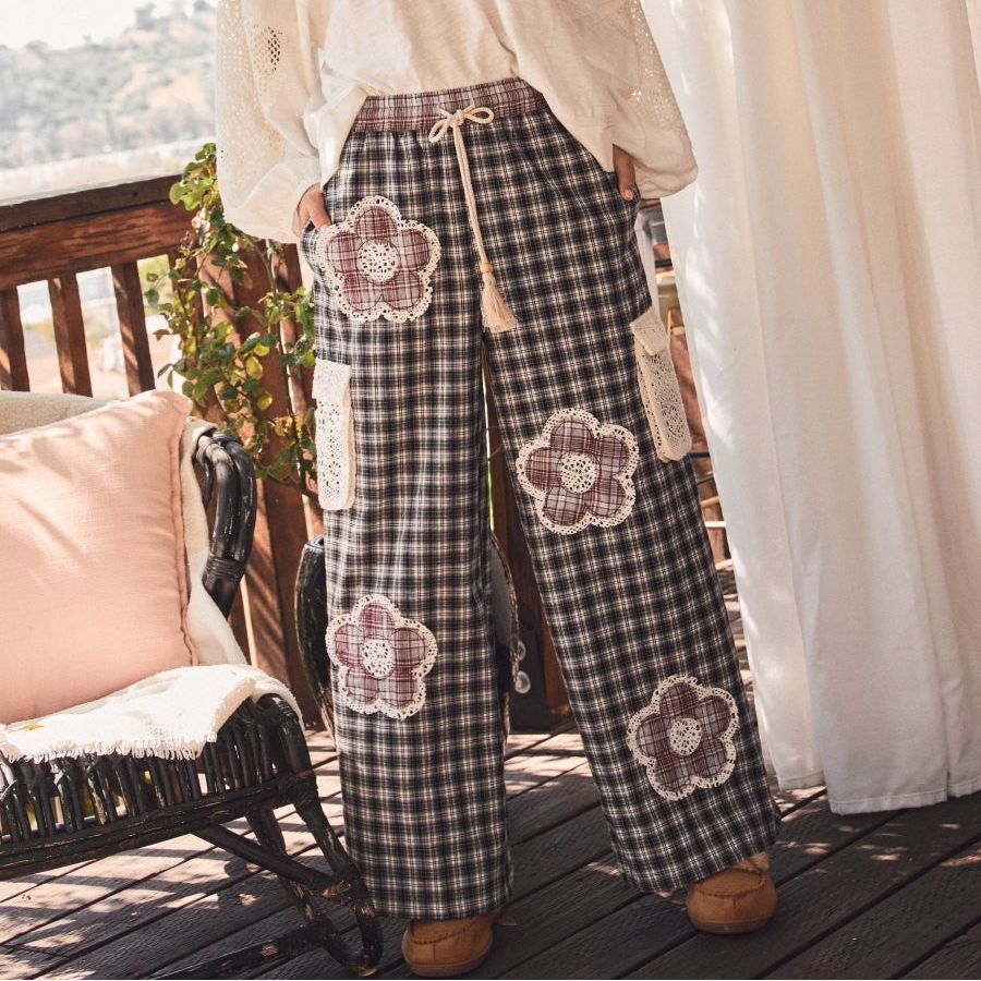 Everyday Gingham Pants
