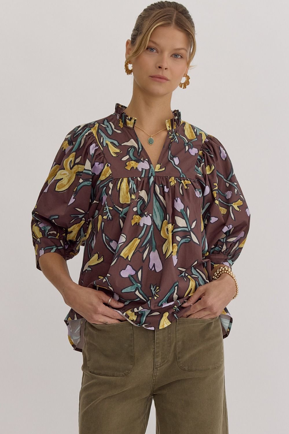 Floral Flirt Blouse