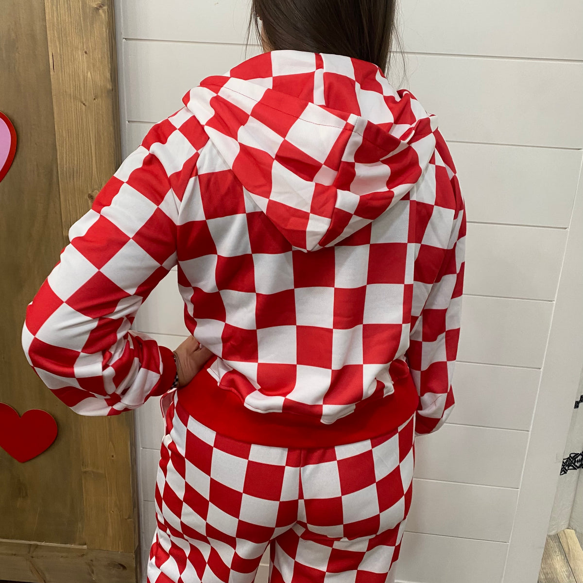 Red Hot Checkered Set