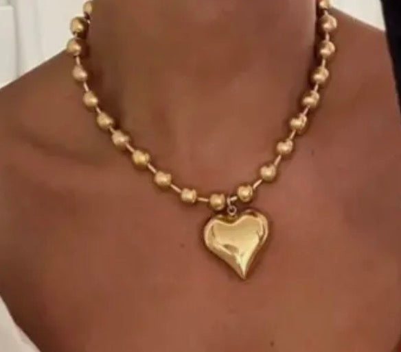 Bubble Heart necklace