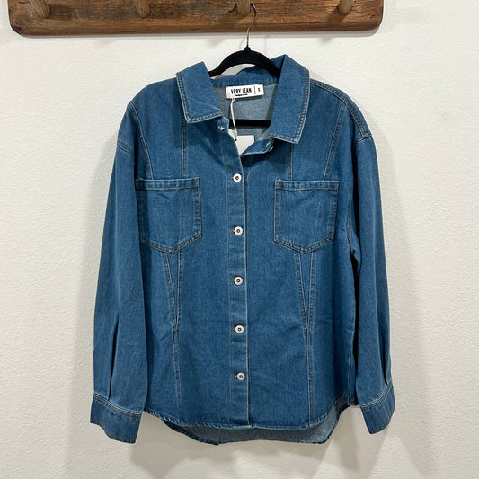 Blue Horizon Button-Up