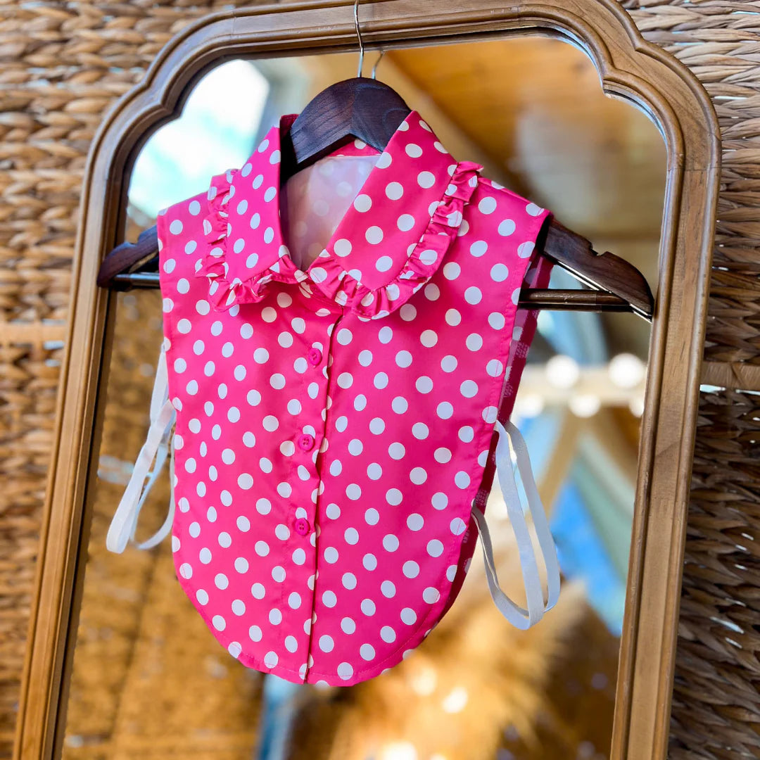 Styled in Seconds Collars: Pink Polka Dot