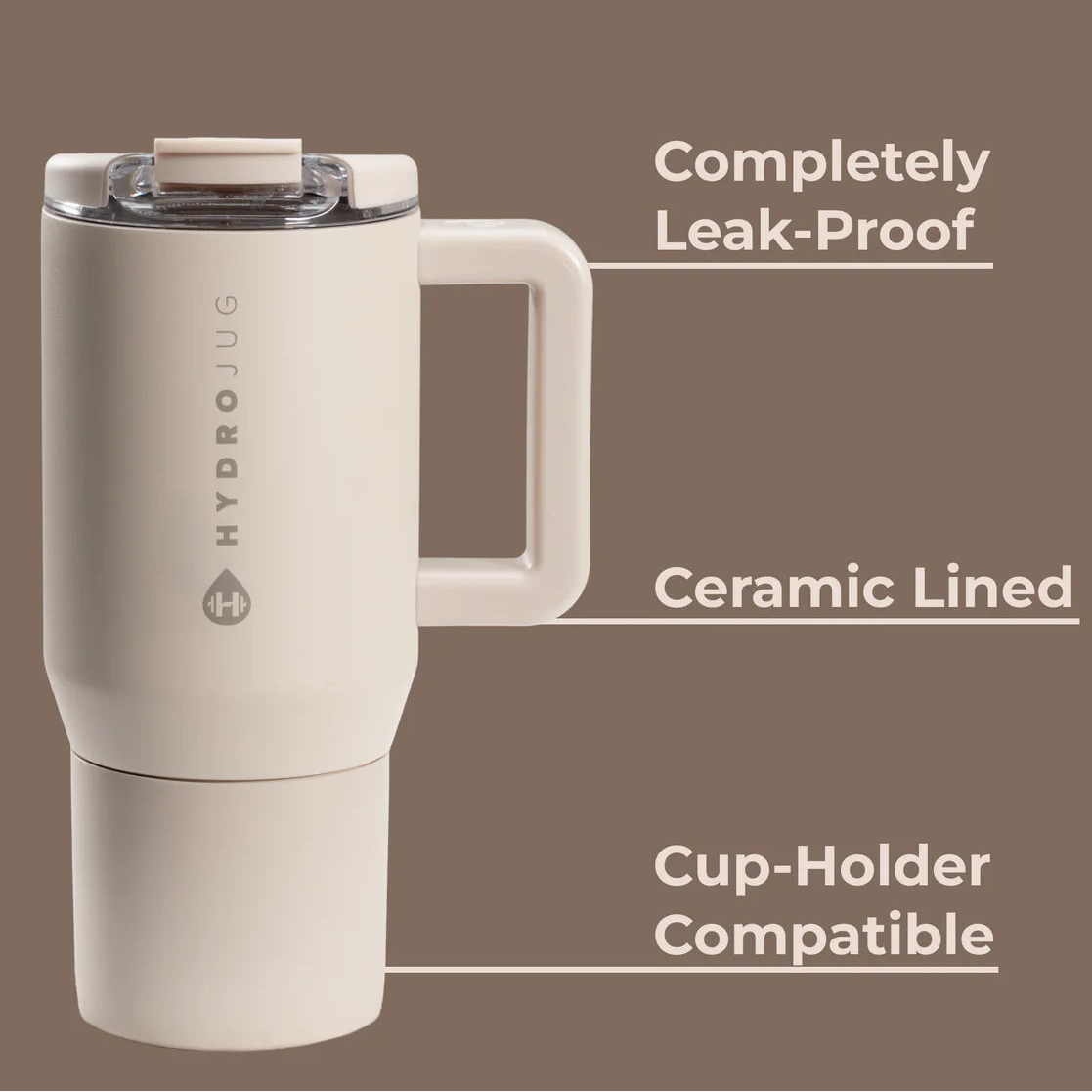 Hydrojug (20oz Coffee Traveler)- DUNE