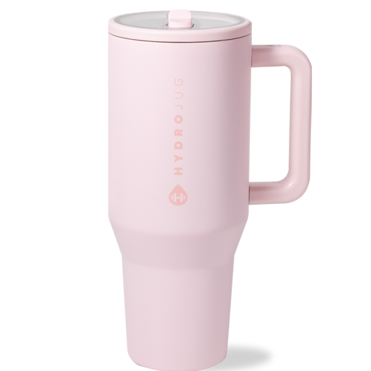 Hydrojug (32 oz Traveler)- PINK SAND