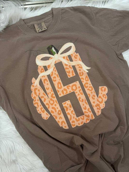 Pumpkin Initial (Preorder)