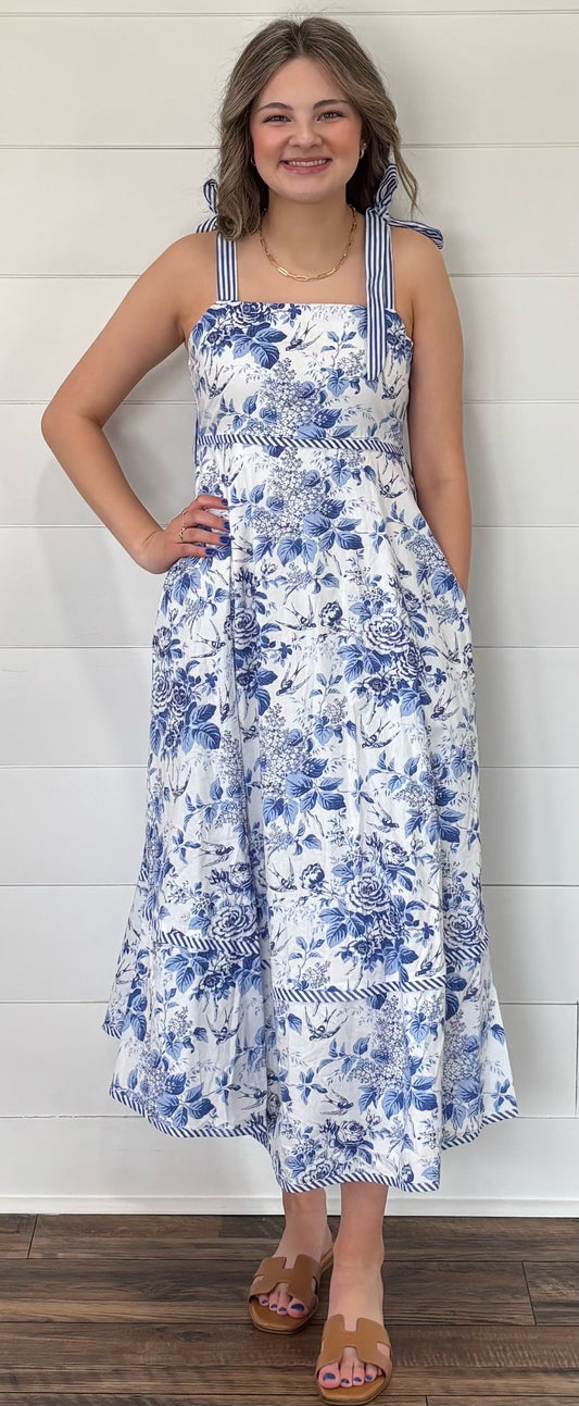 Floral Flight dress