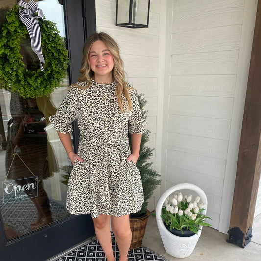 Wild Grace Leopard Dress