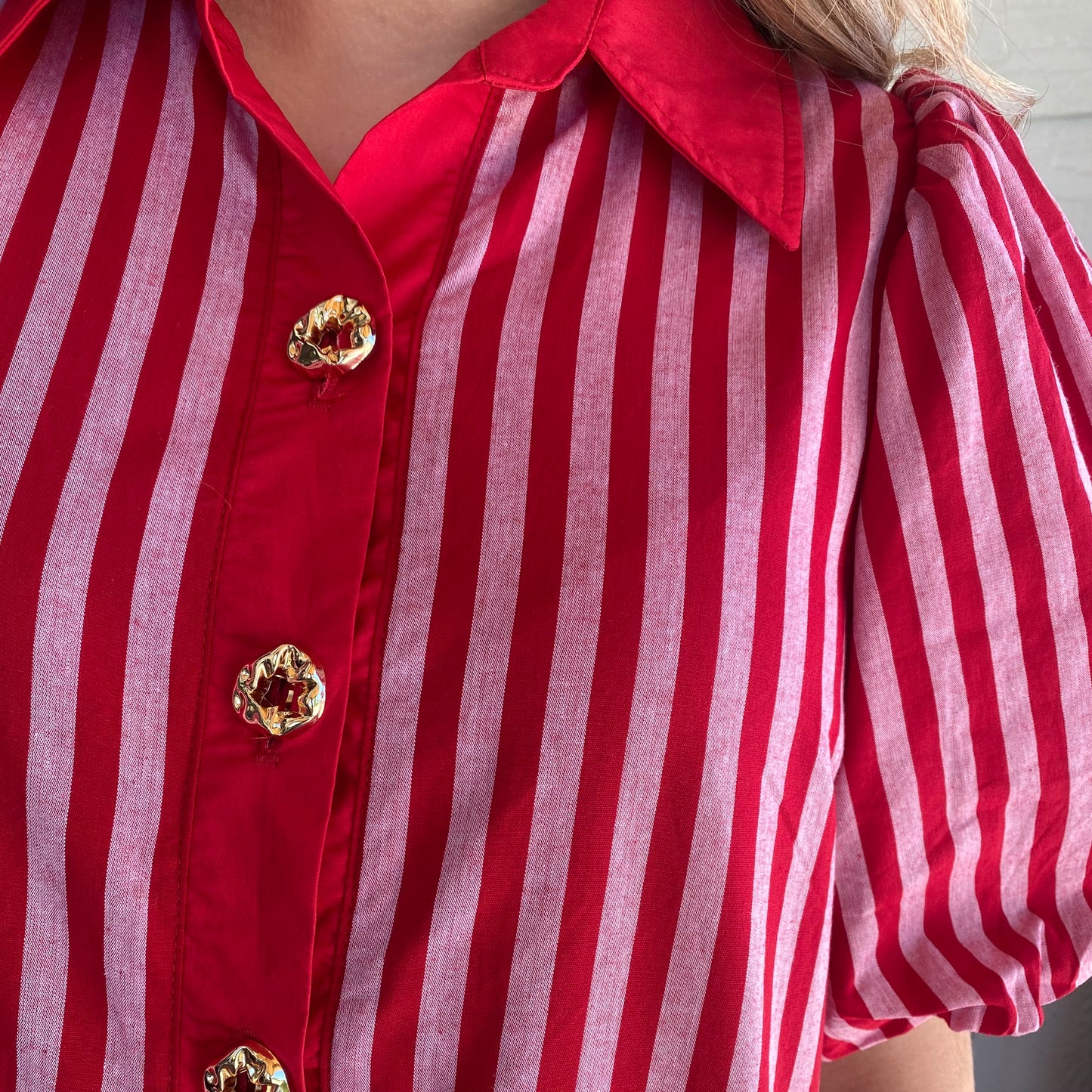 Simply Lovely Midi- Red