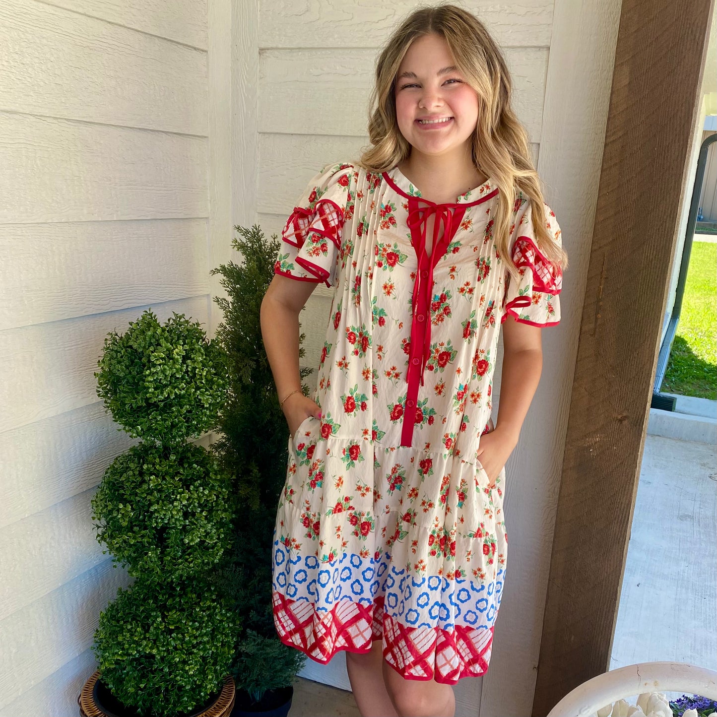 Americana Bloom Dress