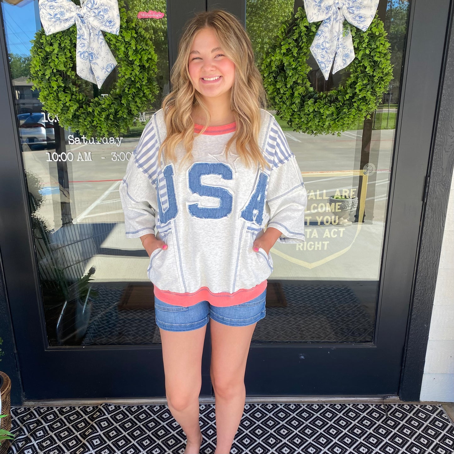 The Stars & Stitches Top