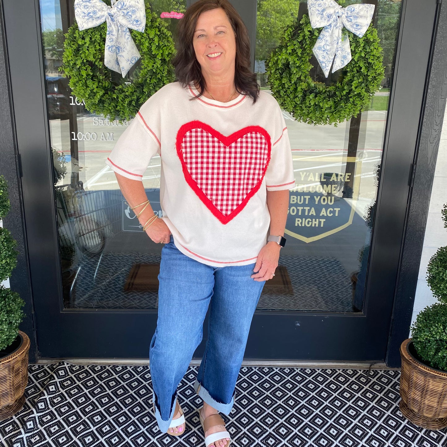 Sweetheart Stitch Tee