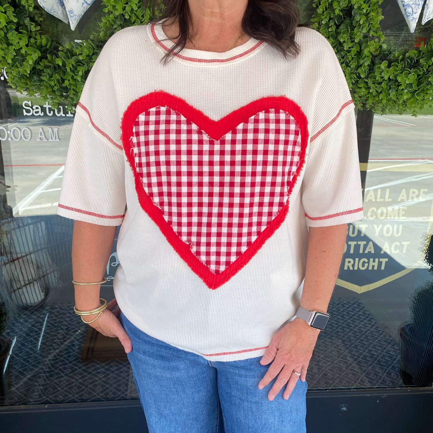 Sweetheart Stitch Tee