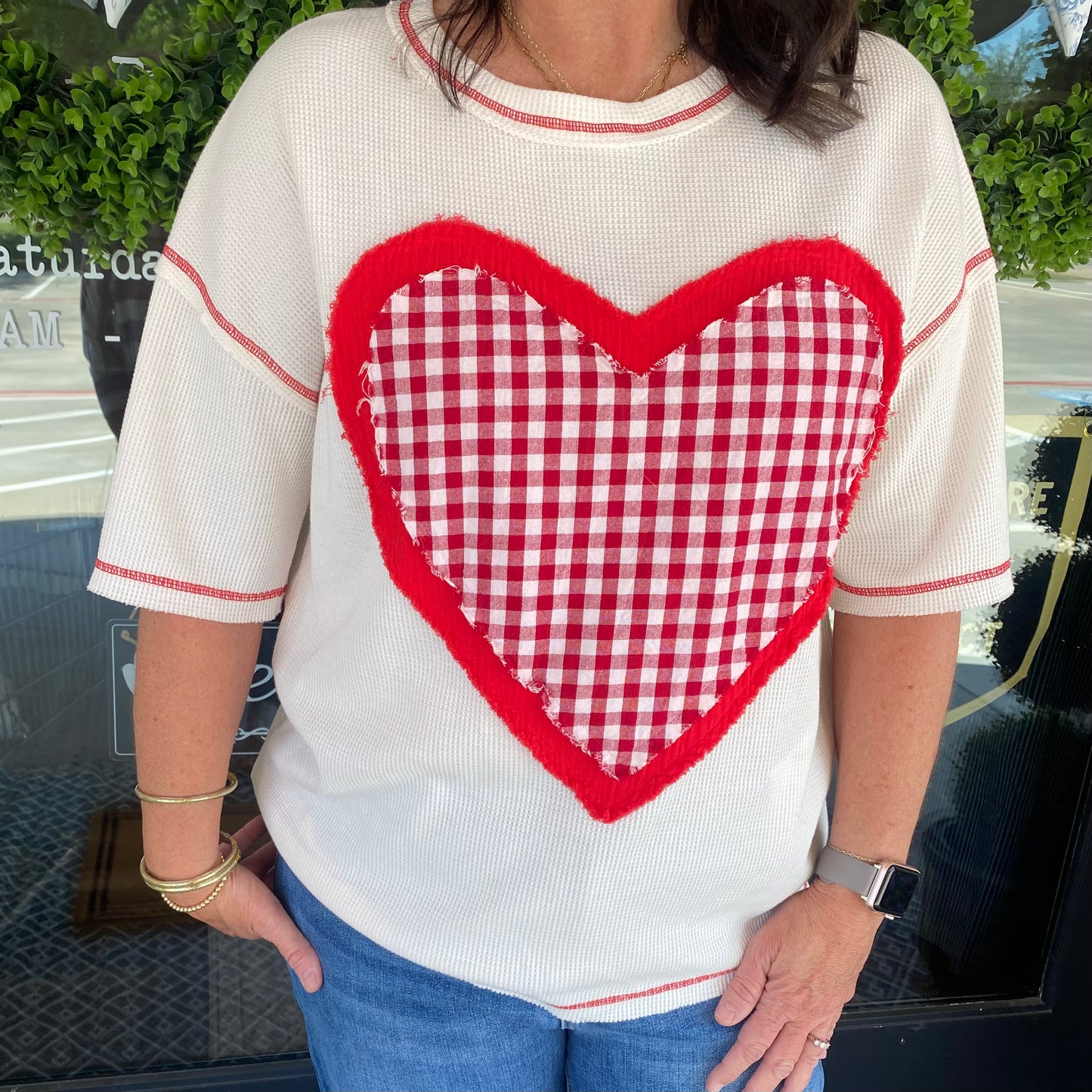 Sweetheart Stitch Tee