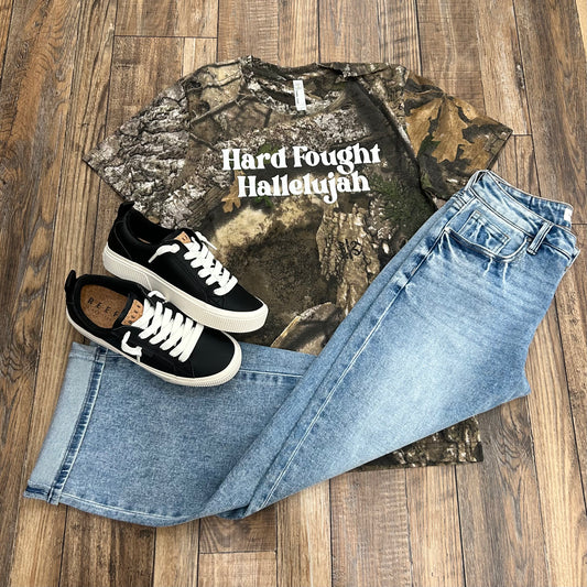 Hard Fought Hallelujah Tee (Camo)