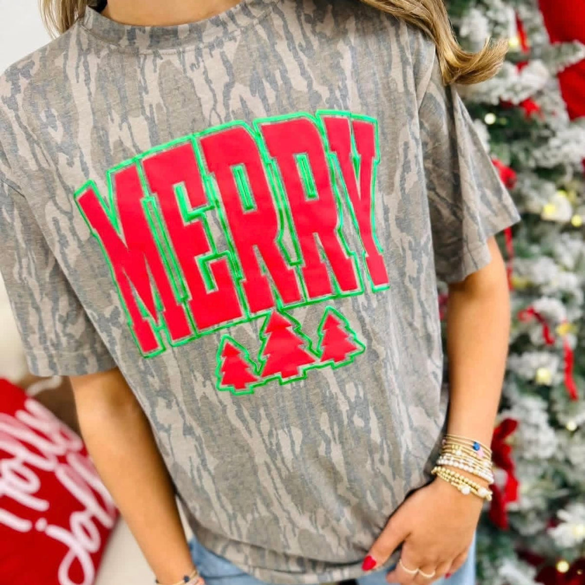 Camo Christmas Tee