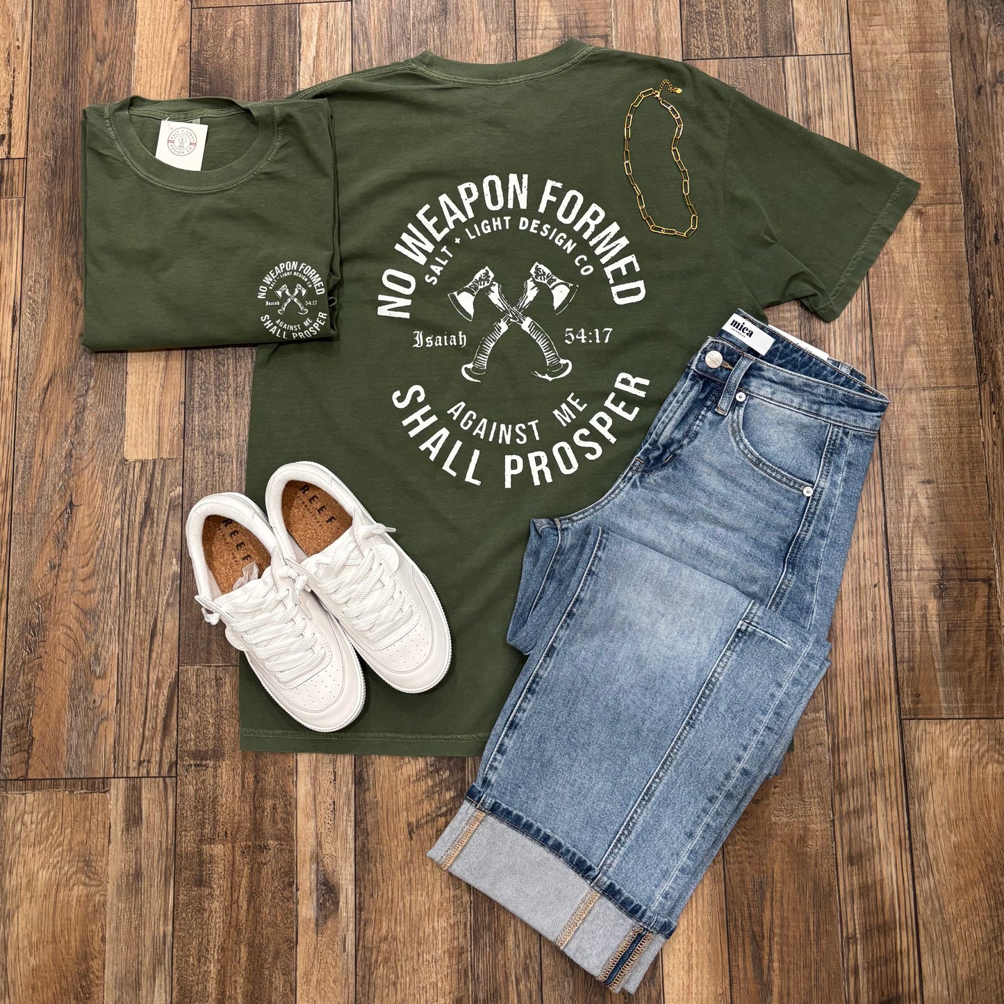 No Weapons Formed Tee