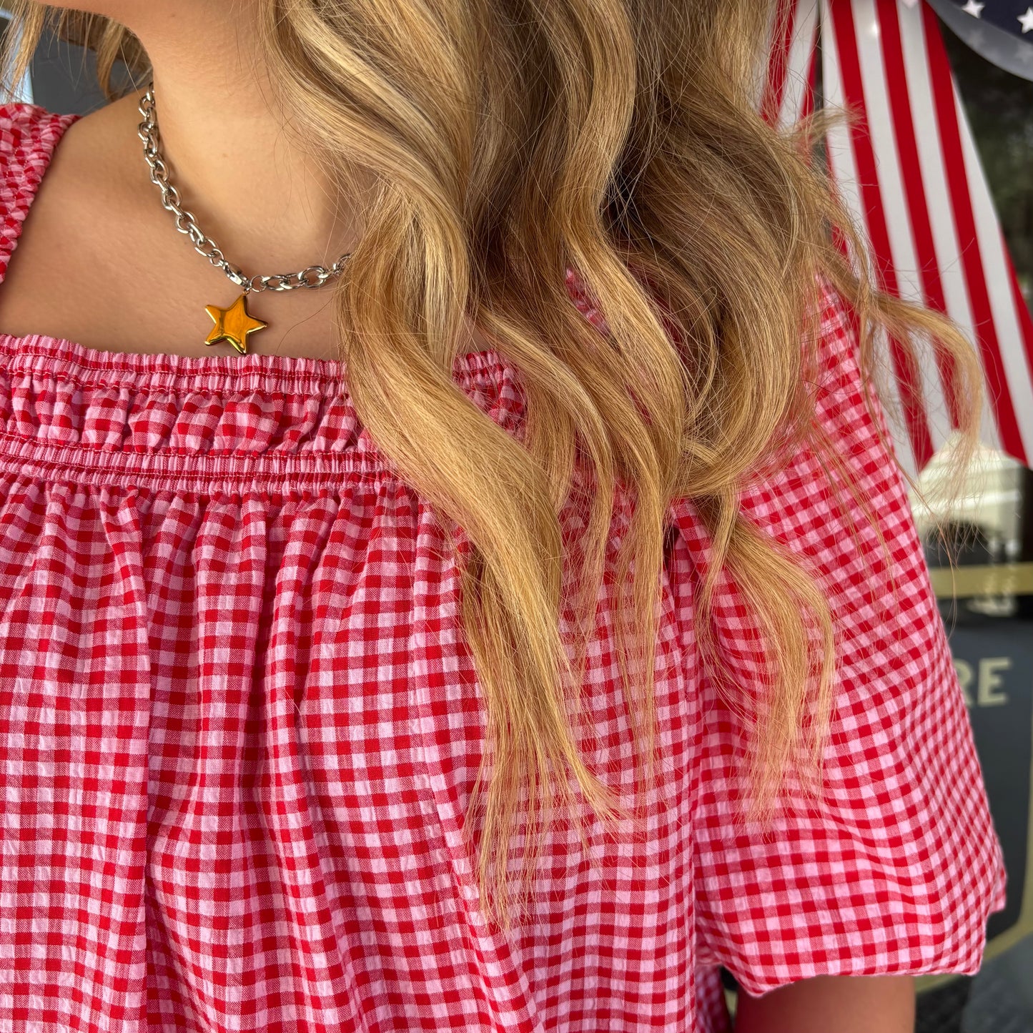 Front Porch Picnic Blouse